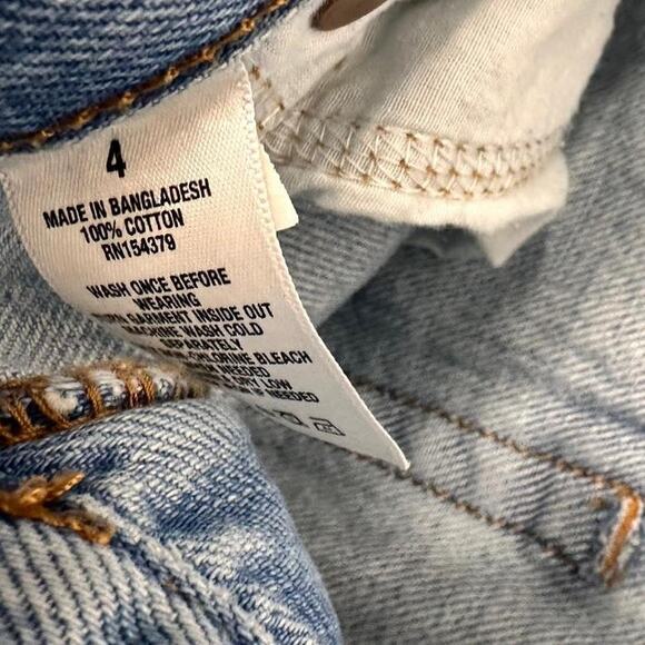 Aeropostale Size 4 Mom Jean 100% Cotton - Picture 6 of 6